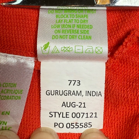 Lilly Pulitzer Rami "JOY" Pullover Sweater - Size Medium - Picture 12 of 16